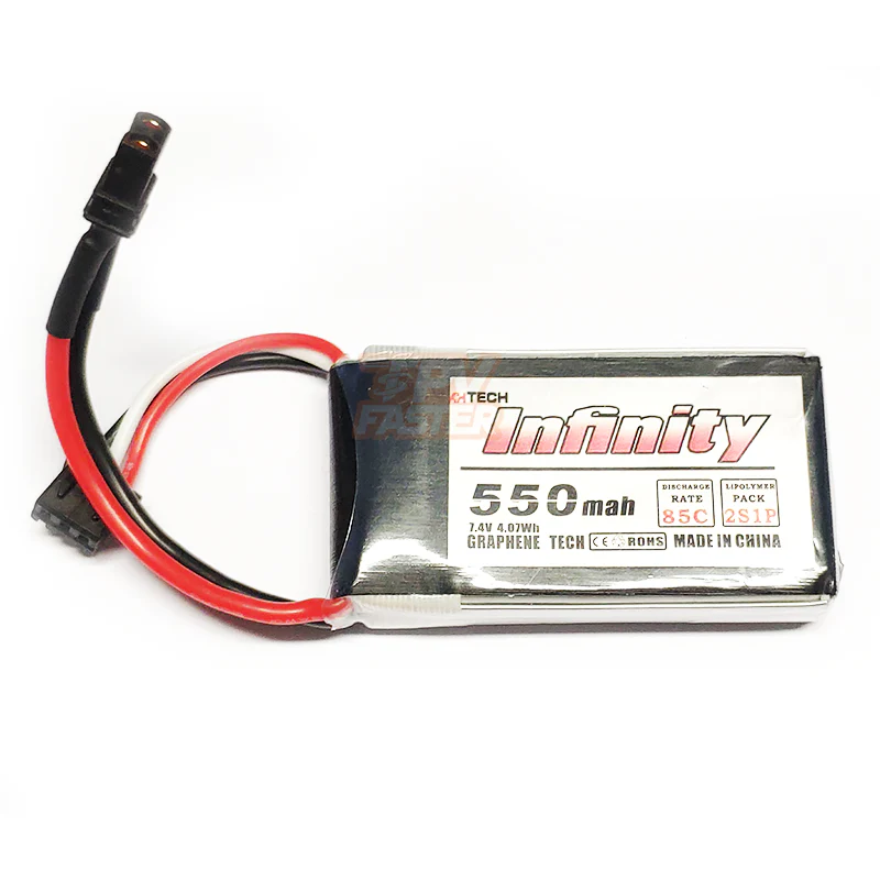 Infinity Graphene 550mAh 2S 85C LiPo Battery